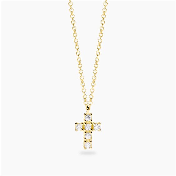 Collana Mabina Donna in Argento Diamante Lab Grown 0.15 Ct 553939 - 553939